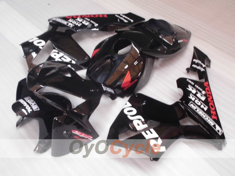 Injection Fairing kit for 05-06 CBR600RR - Black - Repsol #OYO87904922 Secondary image