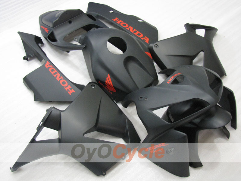 Injection Fairing kit for 05-06 CBR600RR - Black, Matte - Factory Style #OYO87904923 Secondary image