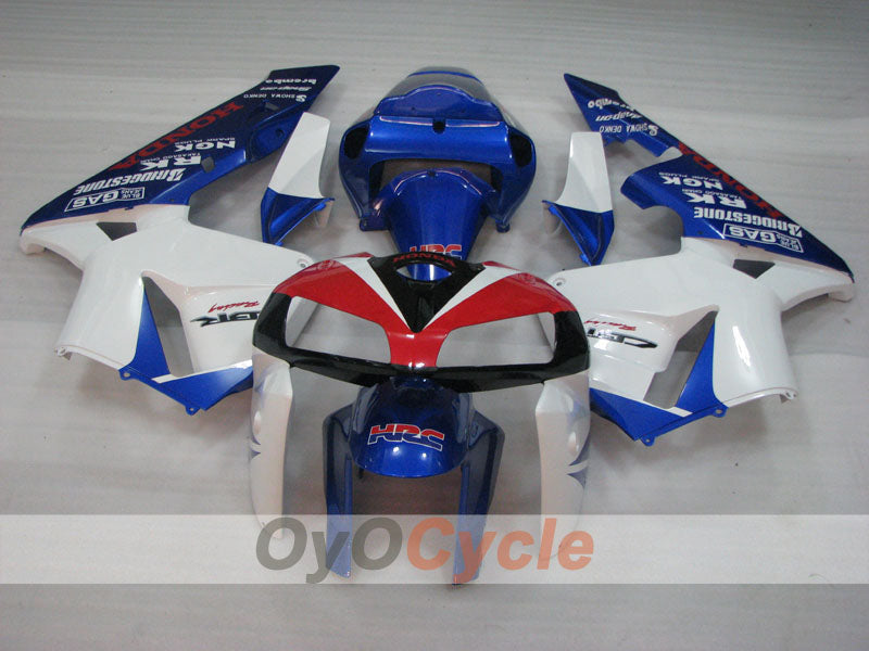 Injection Fairing kit for 05-06 CBR600RR - Blue, White - Factory Style #OYO87904933