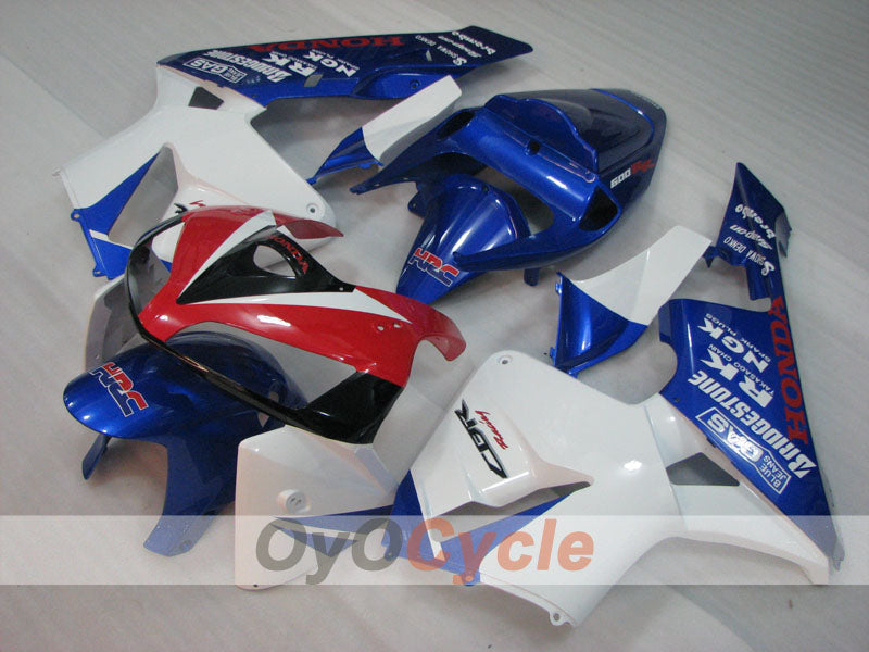 Injection Fairing kit for 05-06 CBR600RR - Blue, White - Factory Style #OYO87904933
