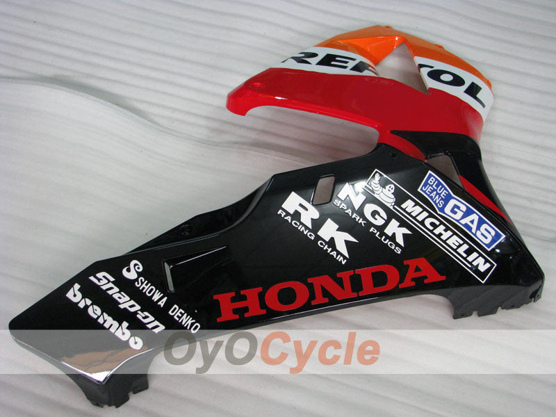 Injection Fairing kit for 05-06 CBR600RR - Orange, Black - MICHELIN, RK, Repsol #OYO87904936
