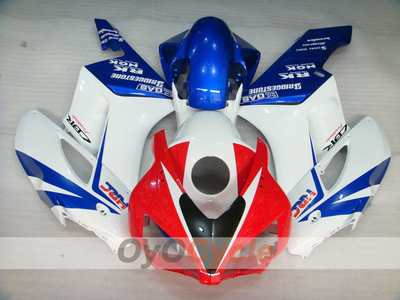 Injection Fairing kit for 04-05 CBR1000RR - Blue, White - Factory Style, HRC #OYO87904960 Secondary image