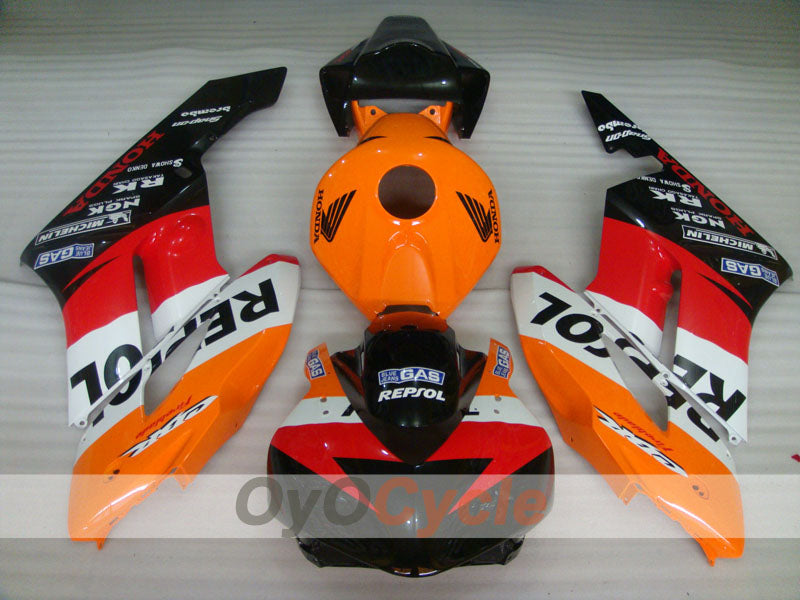 Injection Fairing kit for 04-05 CBR1000RR - Orange, Black - Repsol #OYO87904965 Secondary image