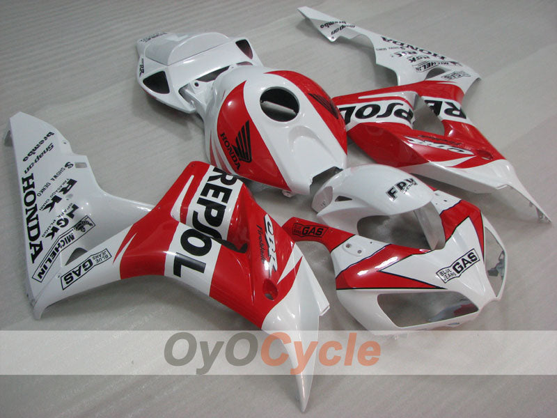 Injection Fairing kit for 06-07 CBR1000RR - Red, White - Repsol #OYO87904984 Main image