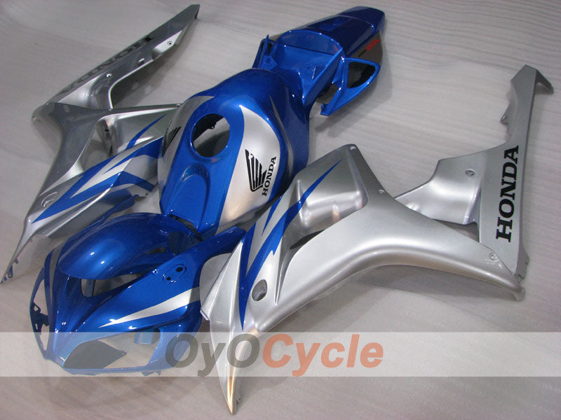 Injection Fairing kit for 06-07 CBR1000RR - Blue, Silver - Factory Style #OYO87904986 Secondary image