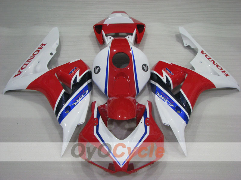 Injection Fairing kit for 06-07 CBR1000RR - Orange, White - HRC #OYO87904992 Secondary image