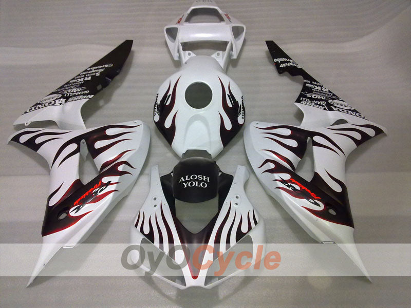 Injection Fairing kit for 06-07 CBR1000RR - Cyan - Flame #OYO87904999 Main image