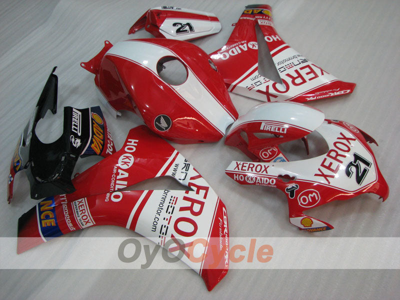 Injection Fairing kit for 08-11 CBR1000RR - Red, White - Xerox #OYO87905012 Main image