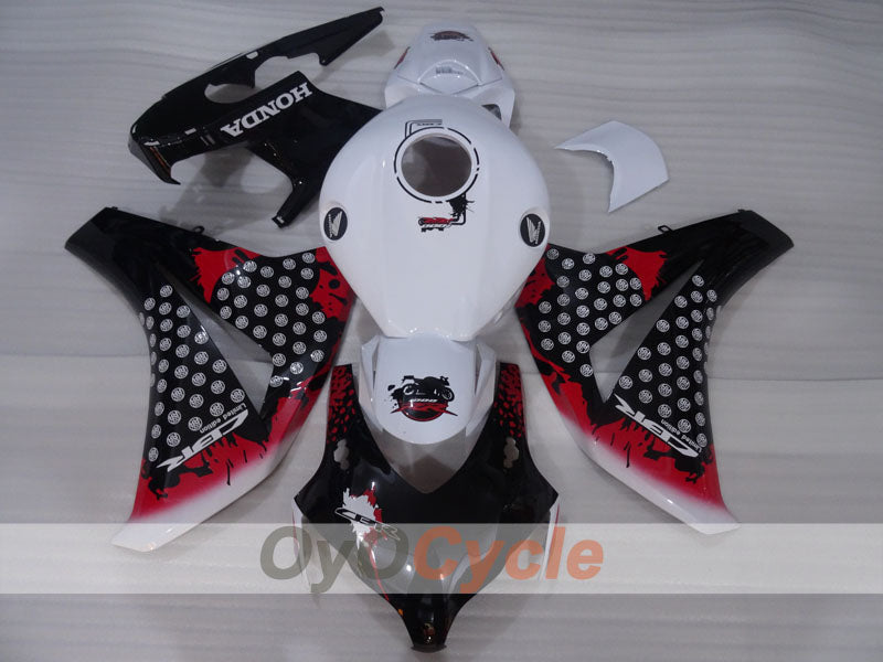 Injection Fairing kit for 08-11 CBR1000RR - White, Black - Customize #OYO87905013