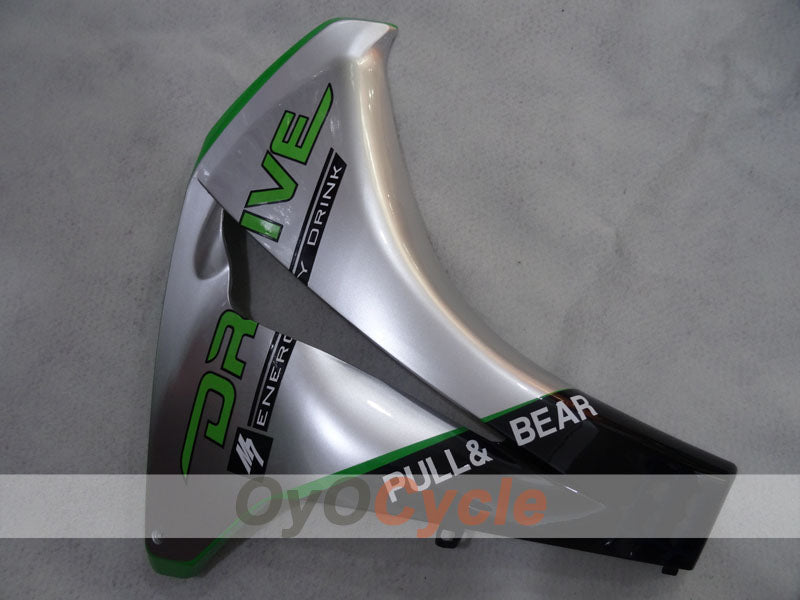 Injection Fairing kit for 08-11 CBR1000RR - Green, Silver - DRIVE #OYO87905016