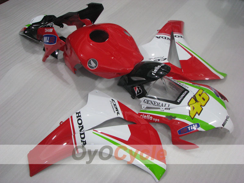 Injection Fairing kit for 08-11 CBR1000RR - Red, White - Customize #OYO87905022 Secondary image