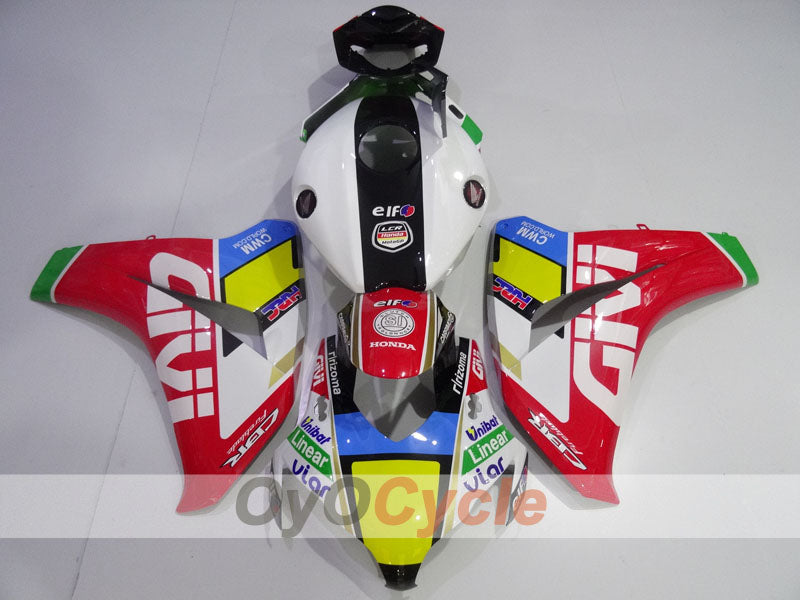 Injection Fairing kit for 08-11 CBR1000RR - Red, White, Black - GIVI #OYO87905024