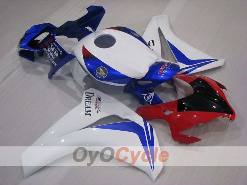Injection Fairing kit for 08-11 CBR1000RR - Red, White - Dream #OYO87905027 Main image