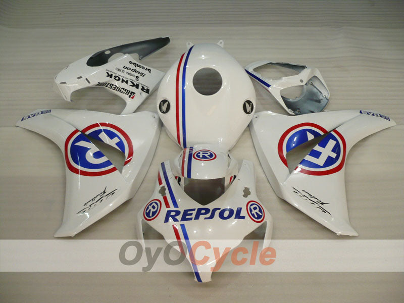 Injection Fairing kit for 08-11 CBR1000RR - Blue, White - RK #OYO87905033 Main image