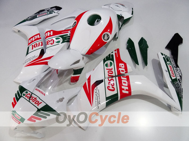 Injection Fairing kit for 12-16 CBR1000RR - Red, White - Castrol #OYO87905038 Main image
