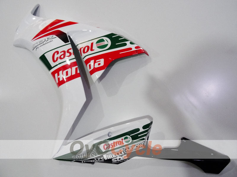 Injection Fairing kit for 12-16 CBR1000RR - Red, White - Castrol #OYO87905038