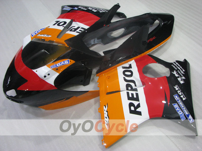 Injection Fairing kit for 96-07 CBR1100XX - Red, Black - Repsol #OYO87905049