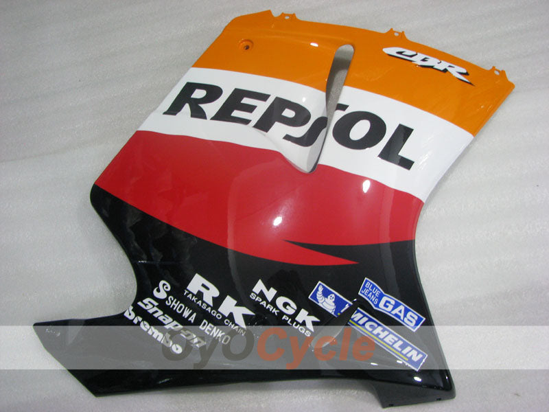 Injection Fairing kit for 96-07 CBR1100XX - Red, Black - Repsol #OYO87905049