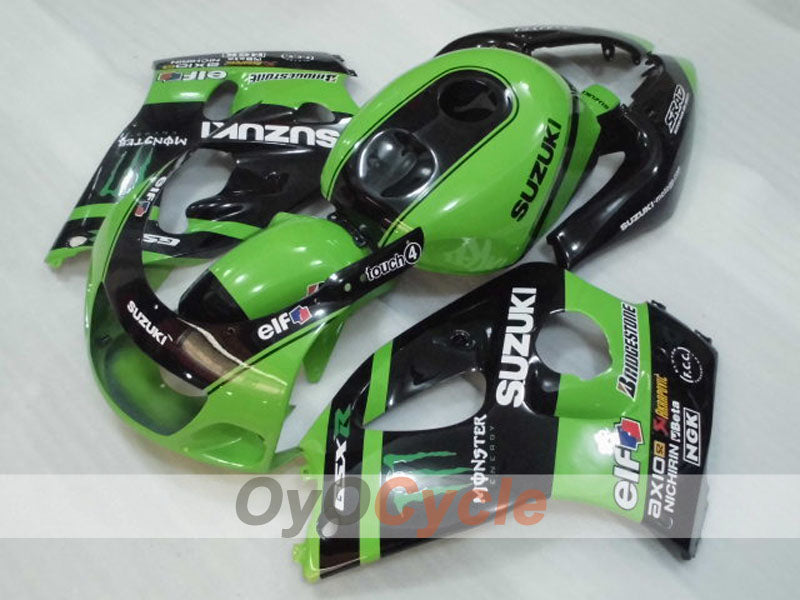 Fairing kit for 97-00 Suzuki GSXR600 - Green, Black - Customize #OYO87905055 Main image