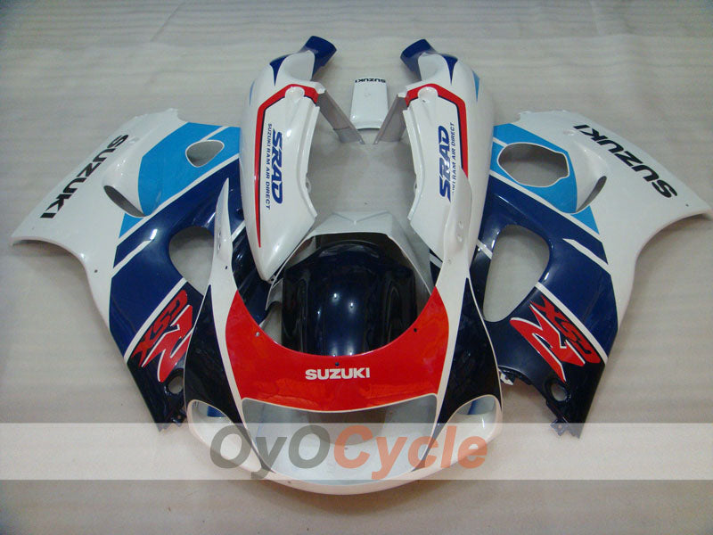 Fairing kit for 97-00 Suzuki GSXR600 - Blue, White - Factory Style #OYO87905058 Secondary image