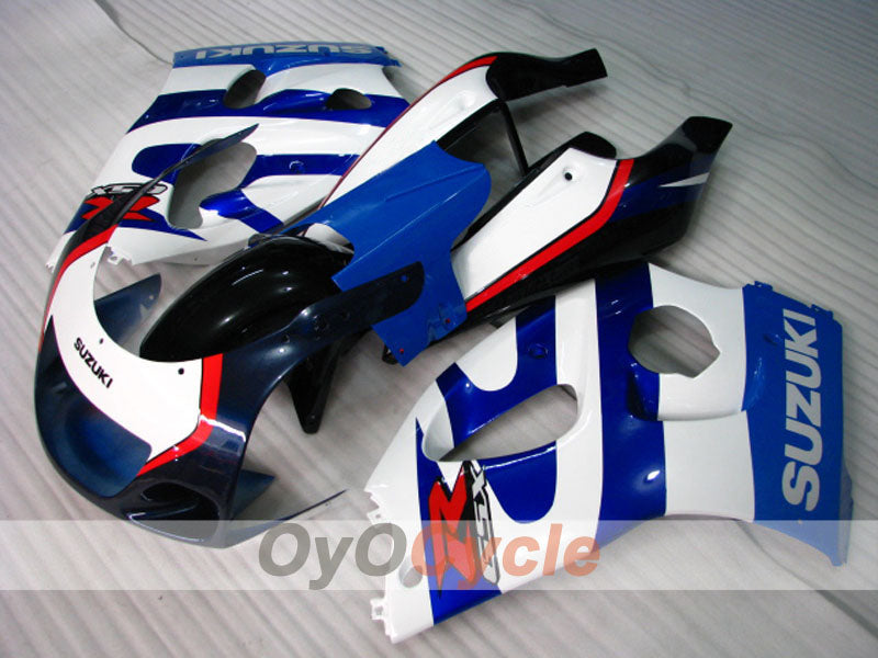 Fairing kit for 97-00 Suzuki GSXR600 - Blue, White, Black - Factory Style #OYO87905059 Main image