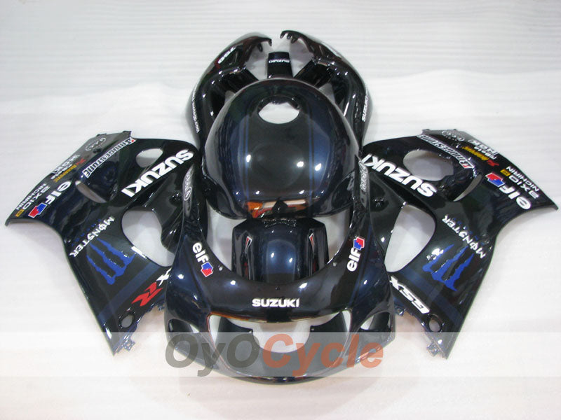 Fairing kit for 96-99 Suzuki GSXR750 - Black - Customize #OYO87905075
