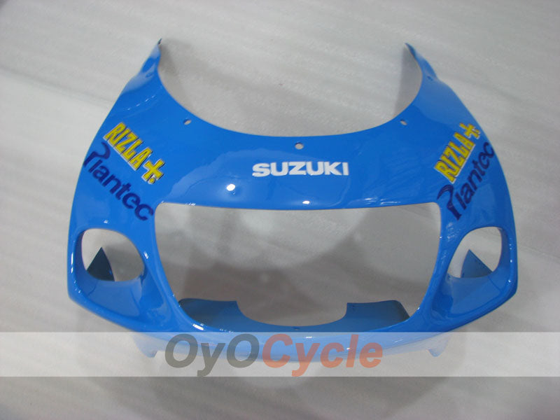 Fairing kit for 96-99 Suzuki GSXR750 - Blue, Black - MOTUL, Rizla+ #OYO87905077