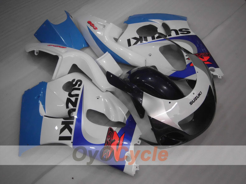 Fairing kit for 96-99 Suzuki GSXR750 - Blue, White - Factory Style #OYO87905078 Main image