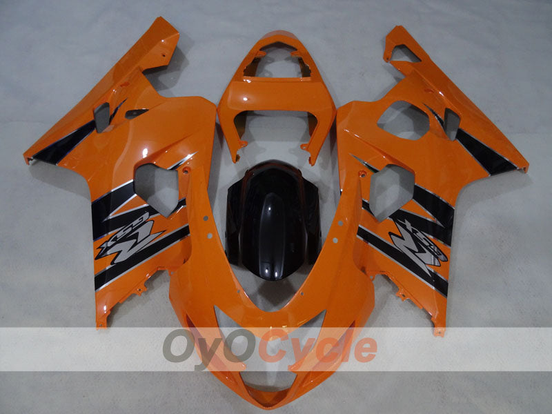 Injection Fairing kit for 04-05 GSX R750 - Black, Silver - Factory Style #OYO87905266 Secondary image