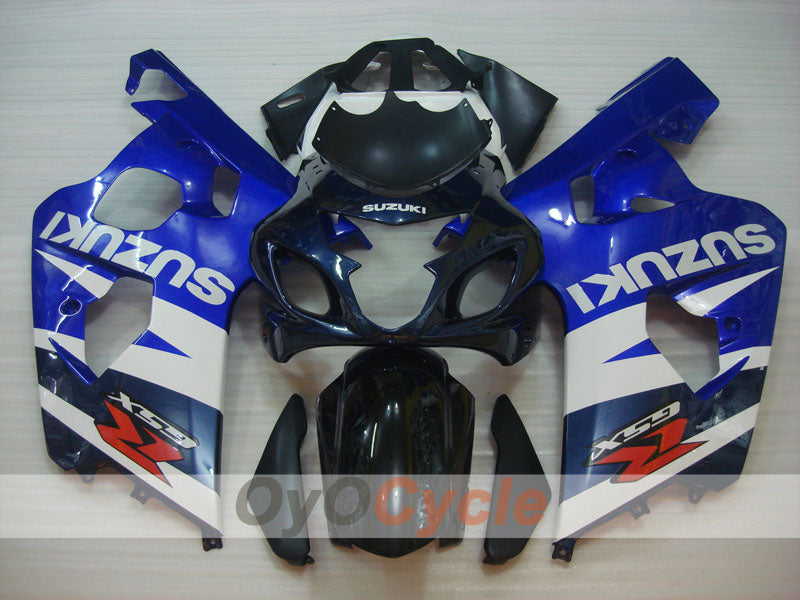 Injection Fairing kit for 04-05 GSXR600 - Blue, Black - Factory Style #OYO87905235