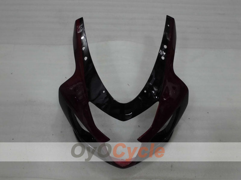 Injection Fairing kit for 04-05 GSX R750 - Red Wine Color, White - Factory Style #OYO87905275