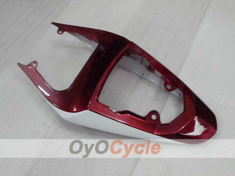 Injection Fairing kit for 04-05 GSX R750 - Red Wine Color, White - Factory Style #OYO87905275