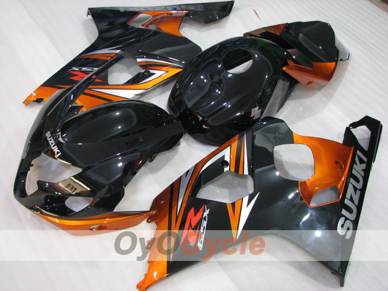Injection Fairing kit for 04-05 GSX R750 - Orange, Black - Factory Style #OYO87905278