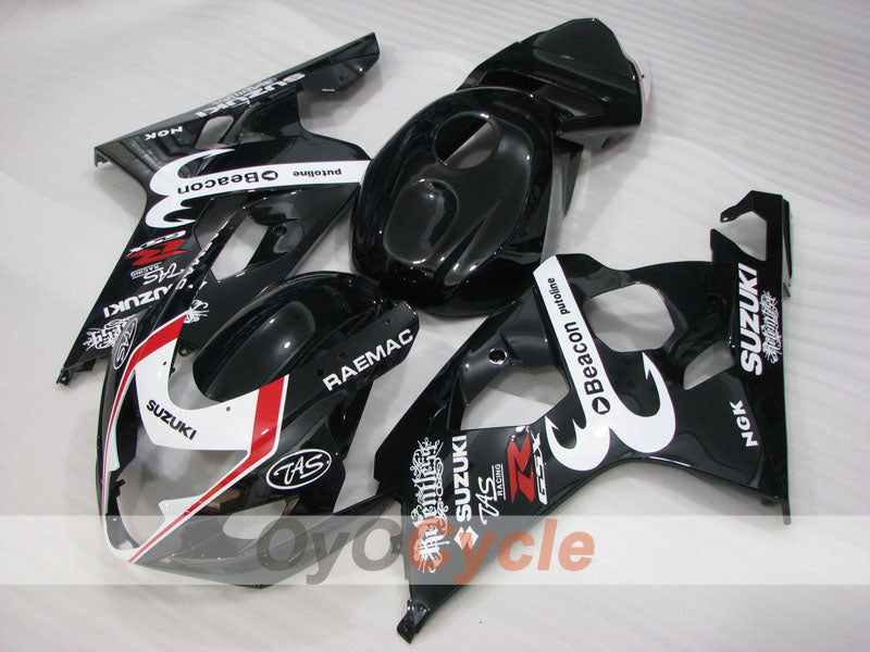 Injection Fairing kit for 04-05 GSXR600 - Black - Beacon #OYO87905244 Secondary image