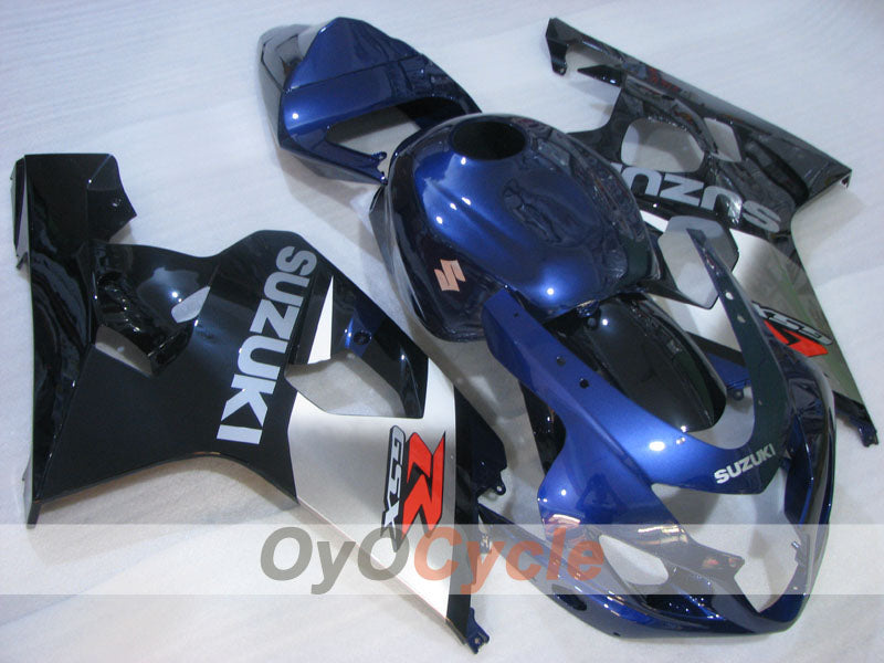 Injection Fairing kit for 04-05 GSX R750 - Blue, Black - Factory Style #OYO87905282 Secondary image
