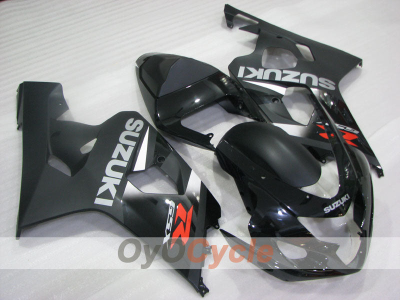 Injection Fairing kit for 04-05 GSX R750 - Black - Factory Style #OYO87905283 Main image
