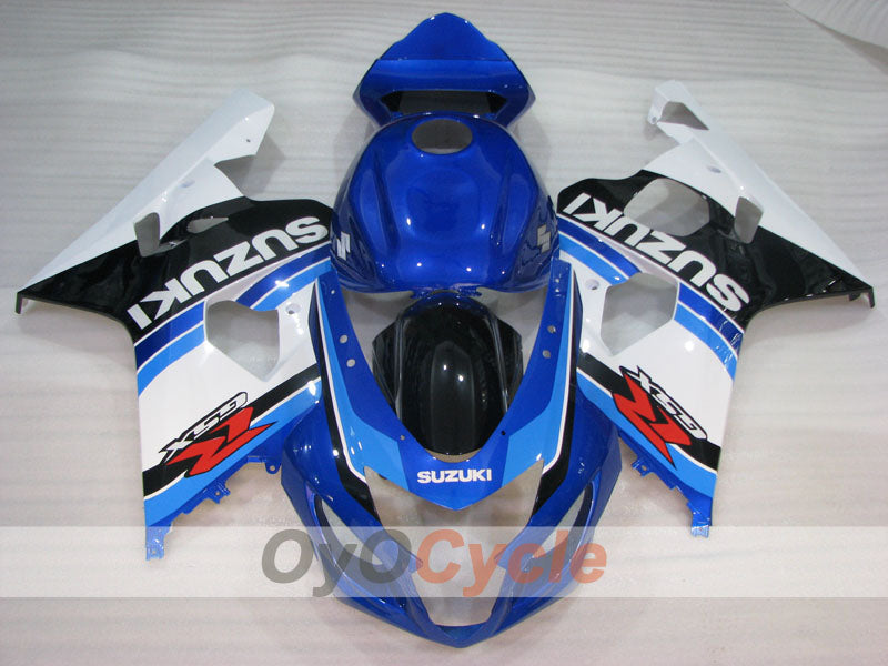 Injection Fairing kit for 04-05 GSX R750 - White, Black - Factory Style #OYO87905289 Secondary image