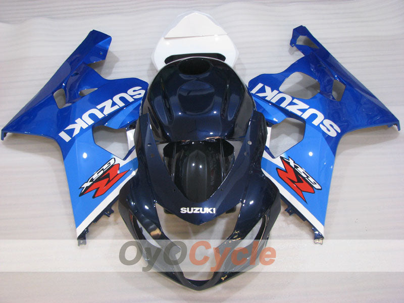 Injection Fairing kit for 04-05 GSXR600 - Blue, White - Factory Style #OYO87905251 Secondary image