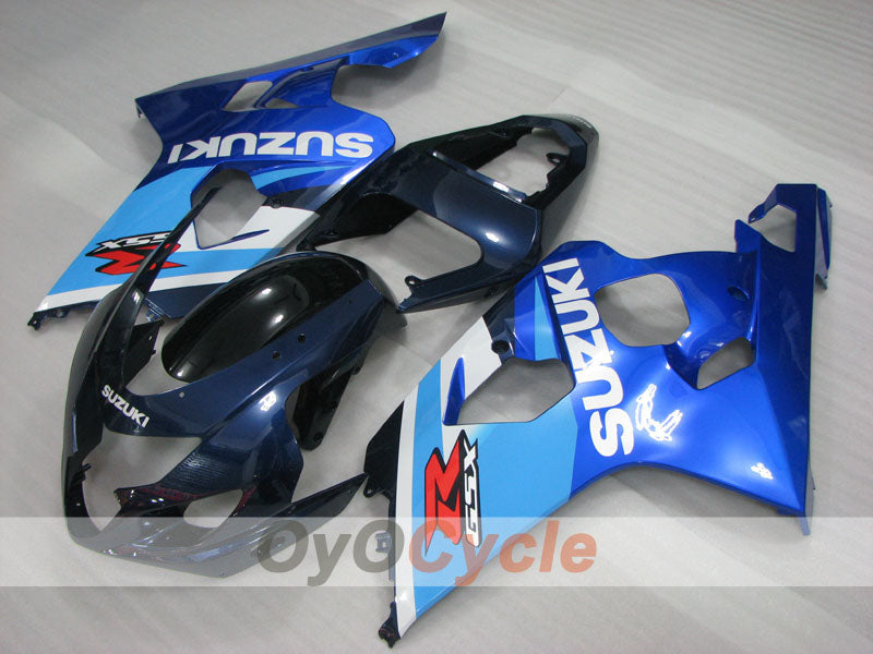 Injection Fairing kit for 04-05 GSX R750 - Blue, White - Factory Style #OYO87905292 Secondary image