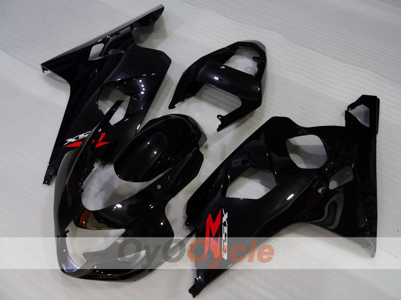 Injection Fairing kit for 04-05 GSX R750 - Black - Factory Style #OYO87905294 Main image