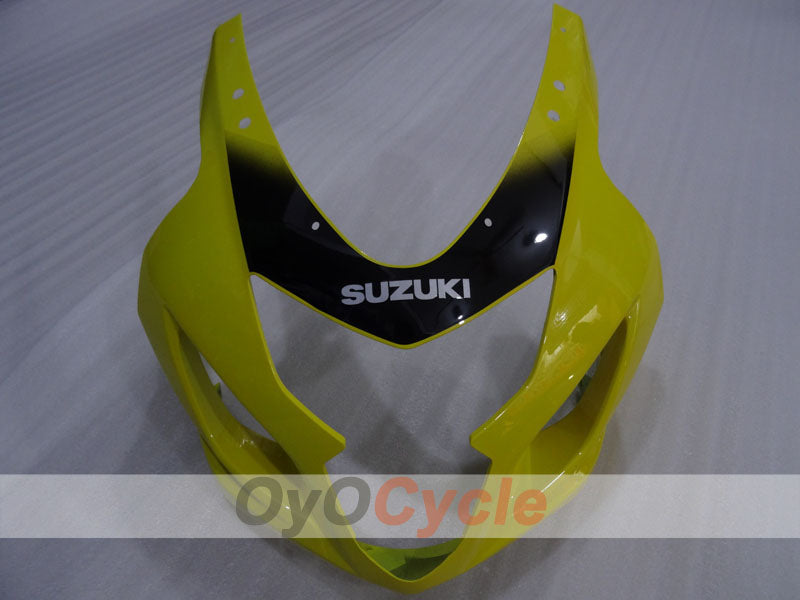 Injection Fairing kit for 04-05 GSX R750 - Yellow, Black - Factory Style #OYO87905296