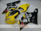 Injection Fairing kit for 04-05 GSXR600 - Yellow, Black - Factory Style #OYO87905257