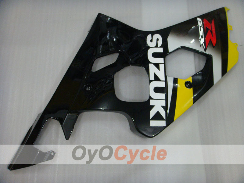 Injection Fairing kit for 04-05 GSXR600 - Yellow, Black - Factory Style #OYO87905257