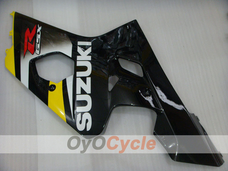 Injection Fairing kit for 04-05 GSXR600 - Yellow, Black - Factory Style #OYO87905257