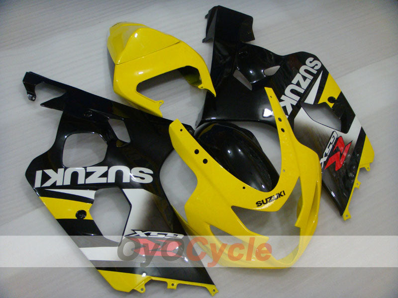 Injection Fairing kit for 04-05 GSX R750 - Yellow, Black - Factory Style #OYO87905298 Secondary image