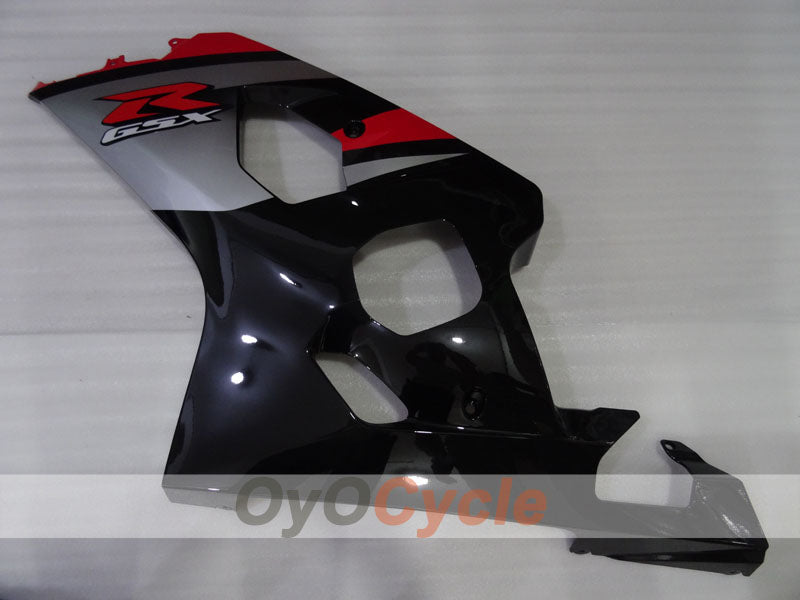 Injection Fairing kit for 04-05 GSXR600 - Red, Black - Factory Style #OYO87905261