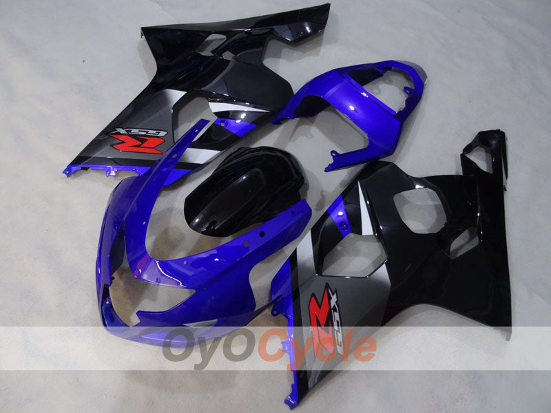 Injection Fairing kit for 04-05 GSX R750 - Blue, Black - Factory Style #OYO87905284 Main image
