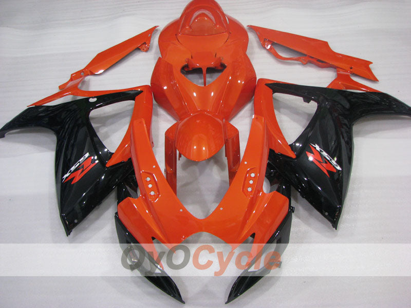 Injection Fairing kit for 06-07 GSX R600 - Orange, Black - Factory Style #OYO87905316 Secondary image
