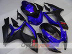 Injection Fairing kit for 06-07 GSX R750 - Blue, Black, Matte - Factory Style #OYO87905374