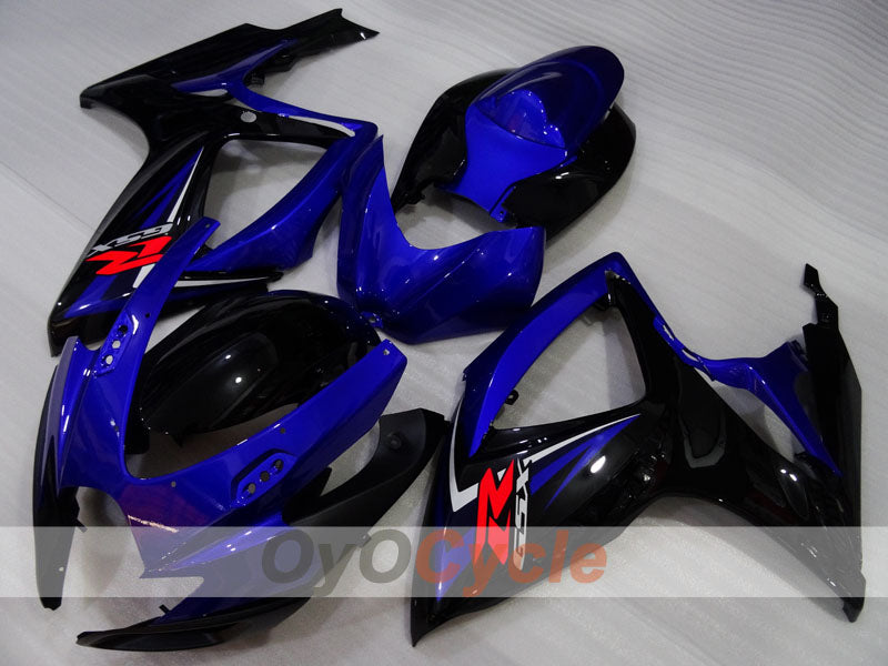 Injection Fairing kit for 06-07 GSX R750 - Blue, Black - Factory Style #OYO87905355 Secondary image